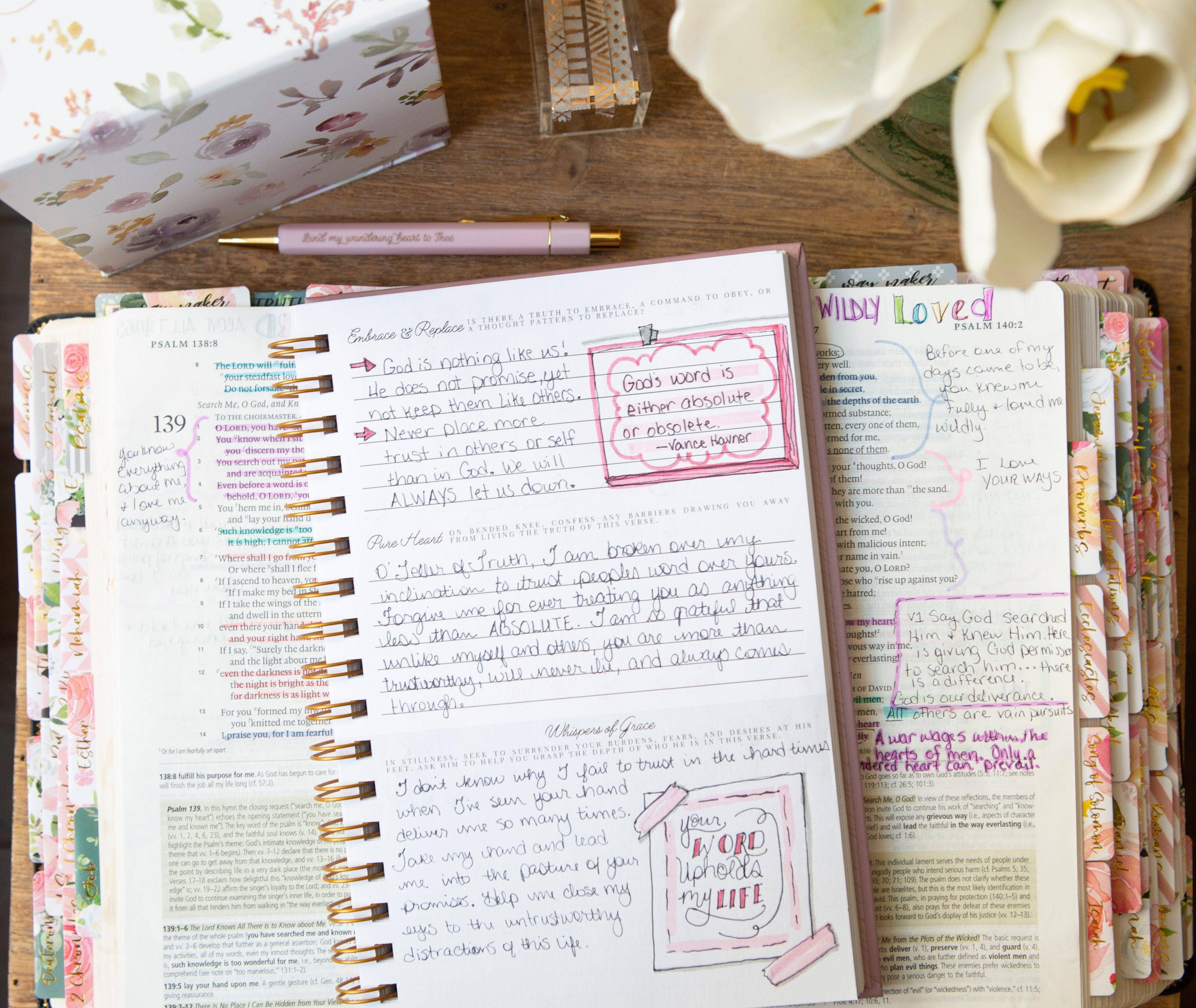 Chosen & Cherished - Wholesale Journal/Diary - With Every Breath | Praise & Worship Guided Journal6