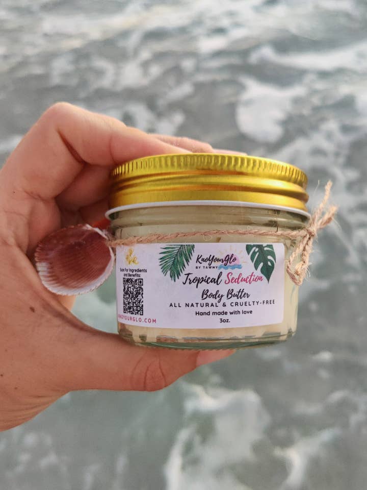 Tropical Seduction- Exotic Body Butter 3oz. for wholesale by KnoYourGlo