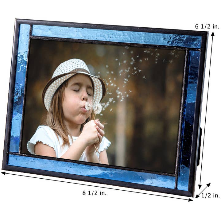 J Devlin Glass Art & Bert Anderson Collection - Vente Cadres photos - Pic 324 Verre Bleu - Série de Cadres à Chevalet5