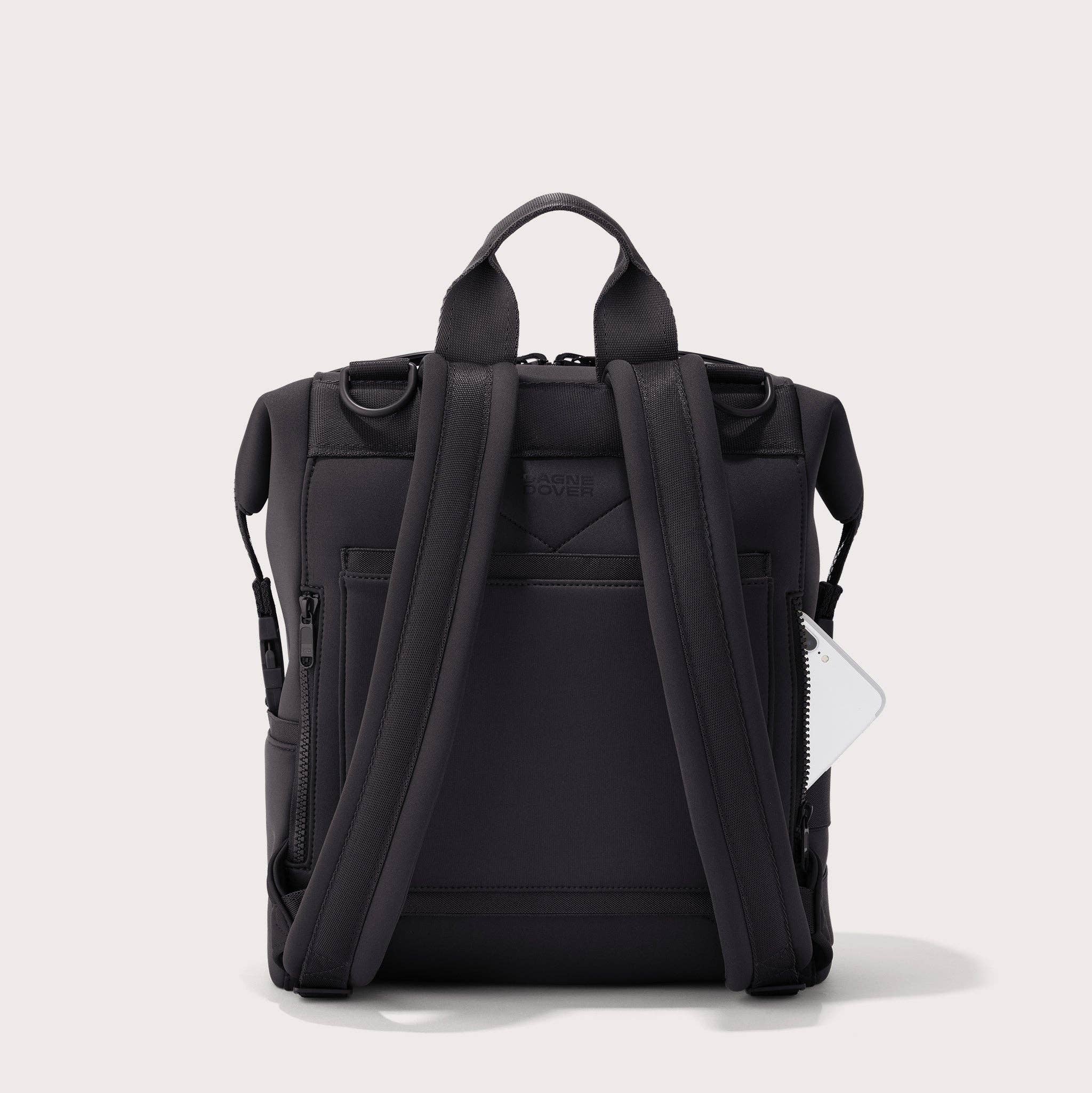 Dagne Dover - Wholesale Diaper Bag - Baby - Indi Diaper Backpack in Onyx, Medium4