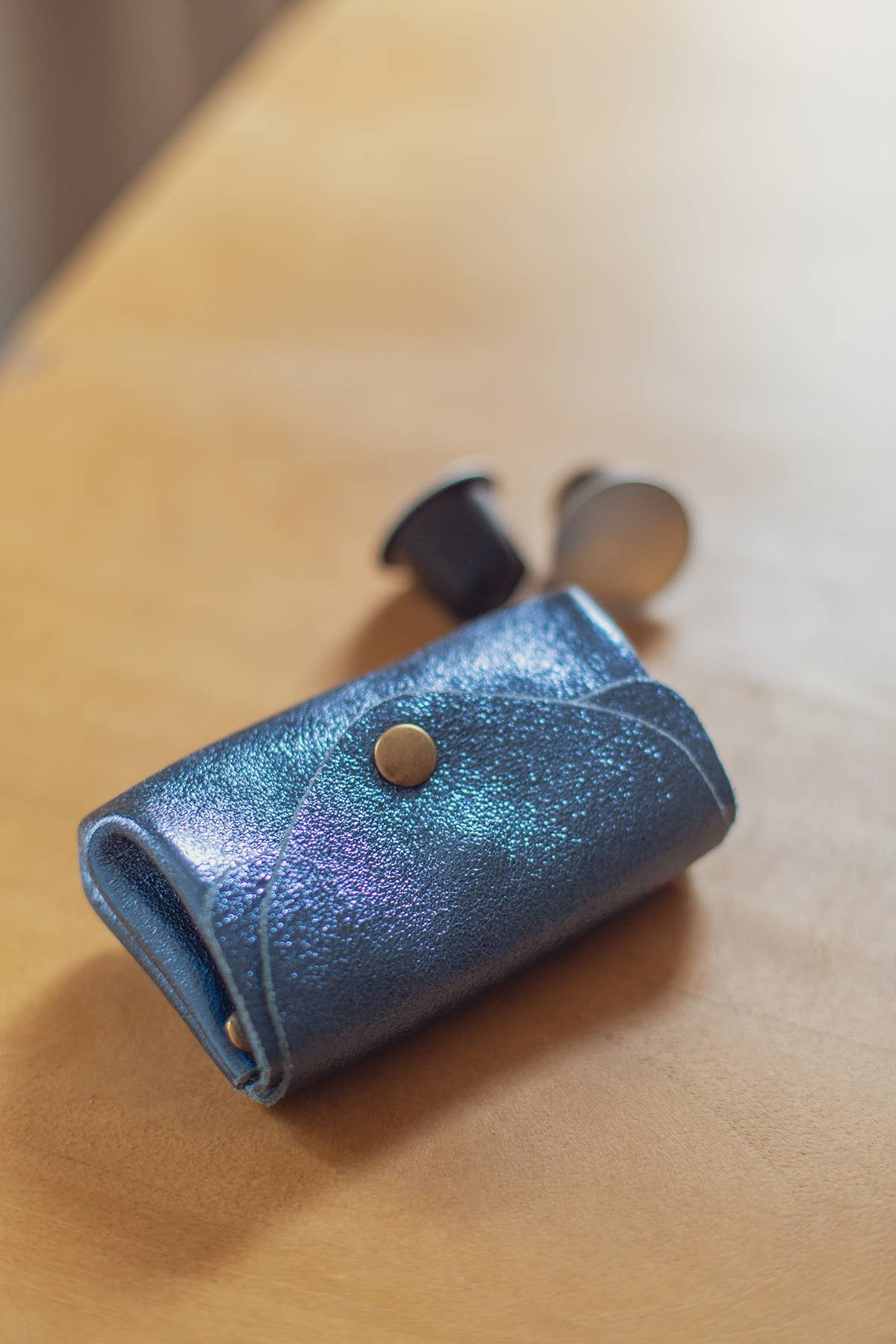 Cherry Paris – Carteira - Mulher por atacado – Pequenas peças de couro SUZIE METAL - 490350