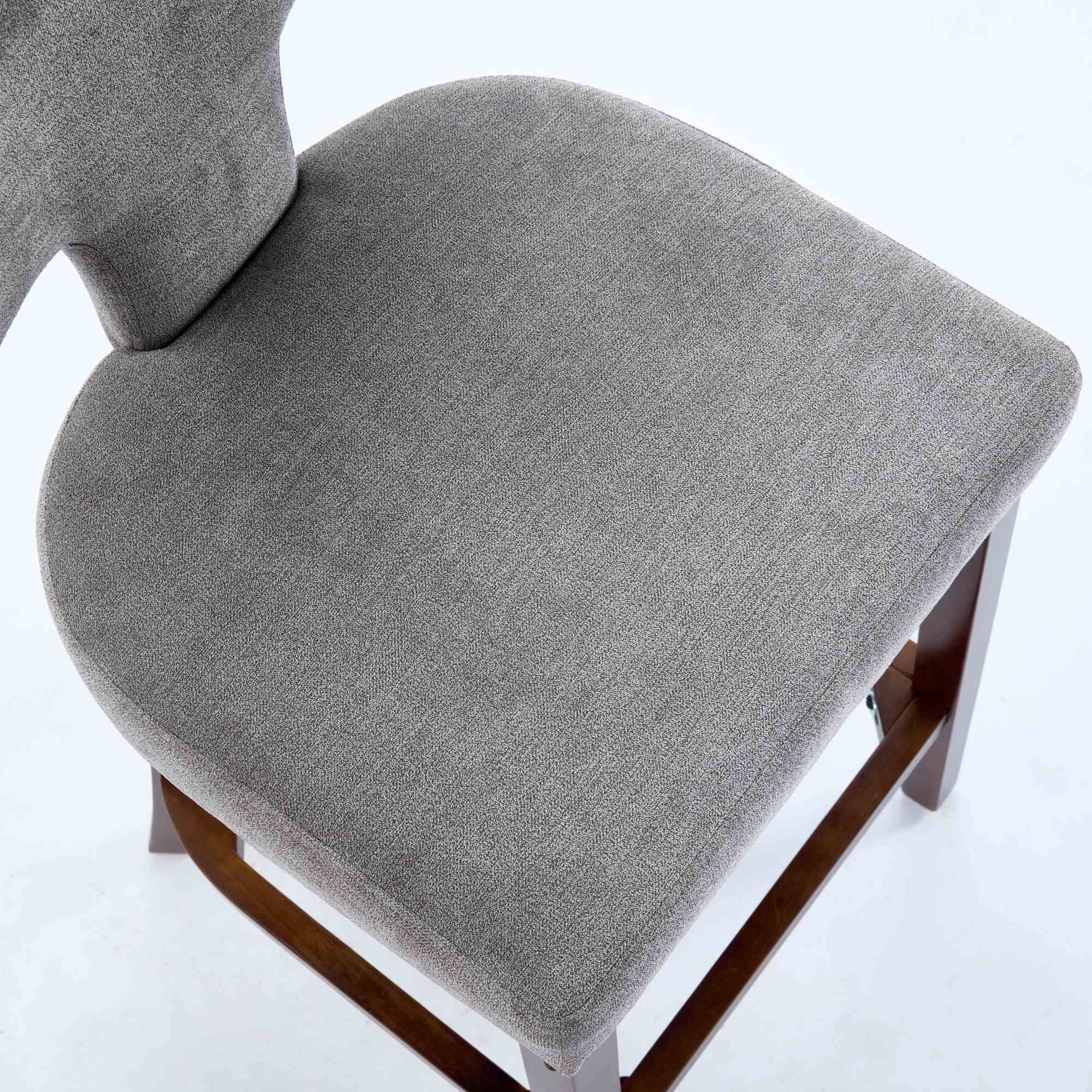 Gray Mid Century Modern Counter Height Bar Stools Set of 2 for wholesale on Faire10