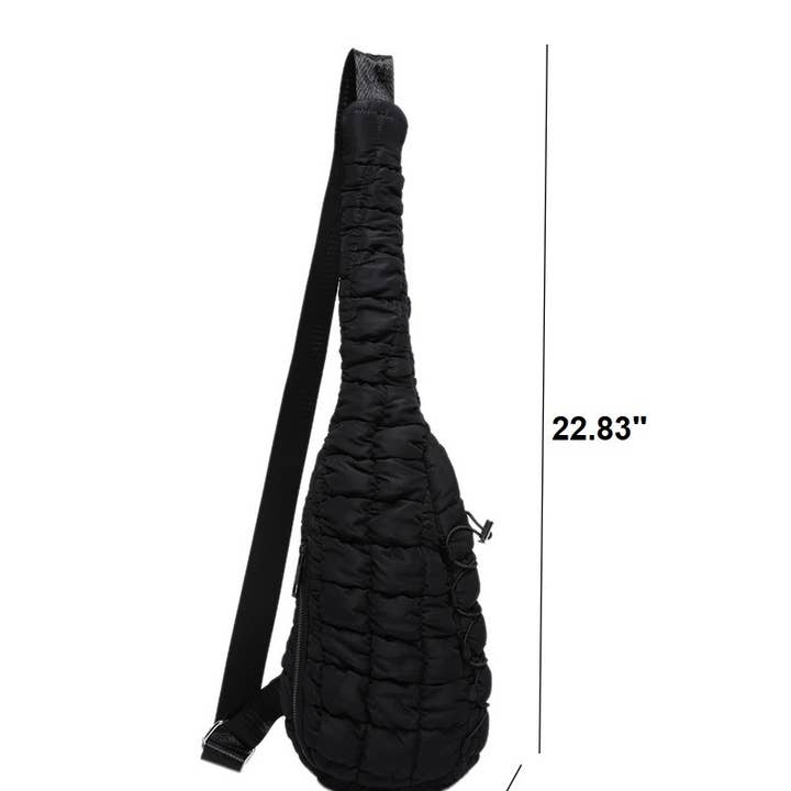 42POPS - Wholesale Crossbody Bag - Women's - "...._ Quilted Puffy Crossbody Sling Bag9
