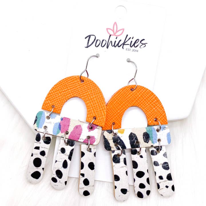 Doohickies - Wholesale Dangle Earrings - 2.75" Mix It Up Jazzy - Cinco de Mayo Earrings1
