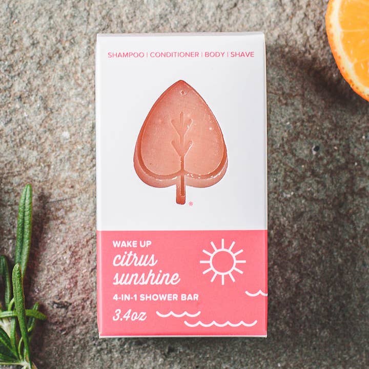 Citrus Sunshine Shower Bar for wholesale by REDBUDSUDS