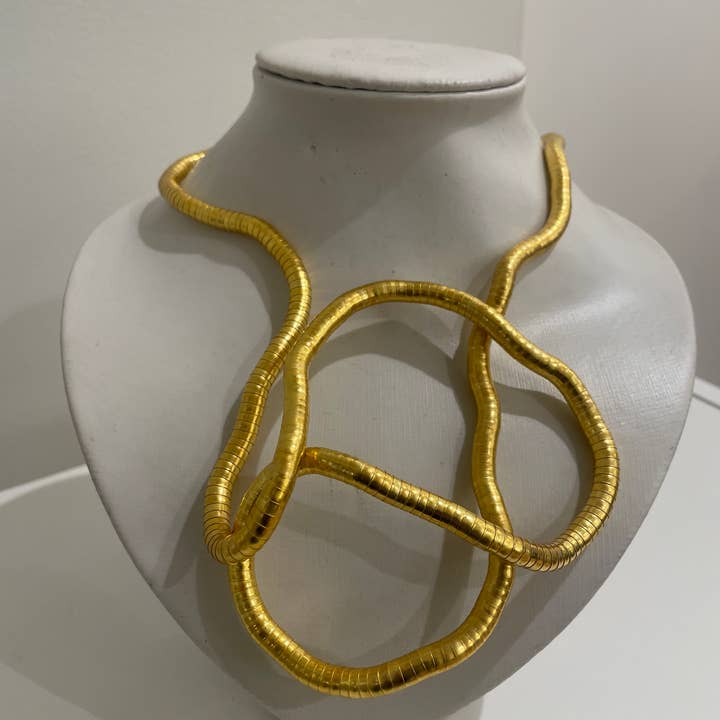 Twisted Wire Necklace for wholesale by AMMA JO