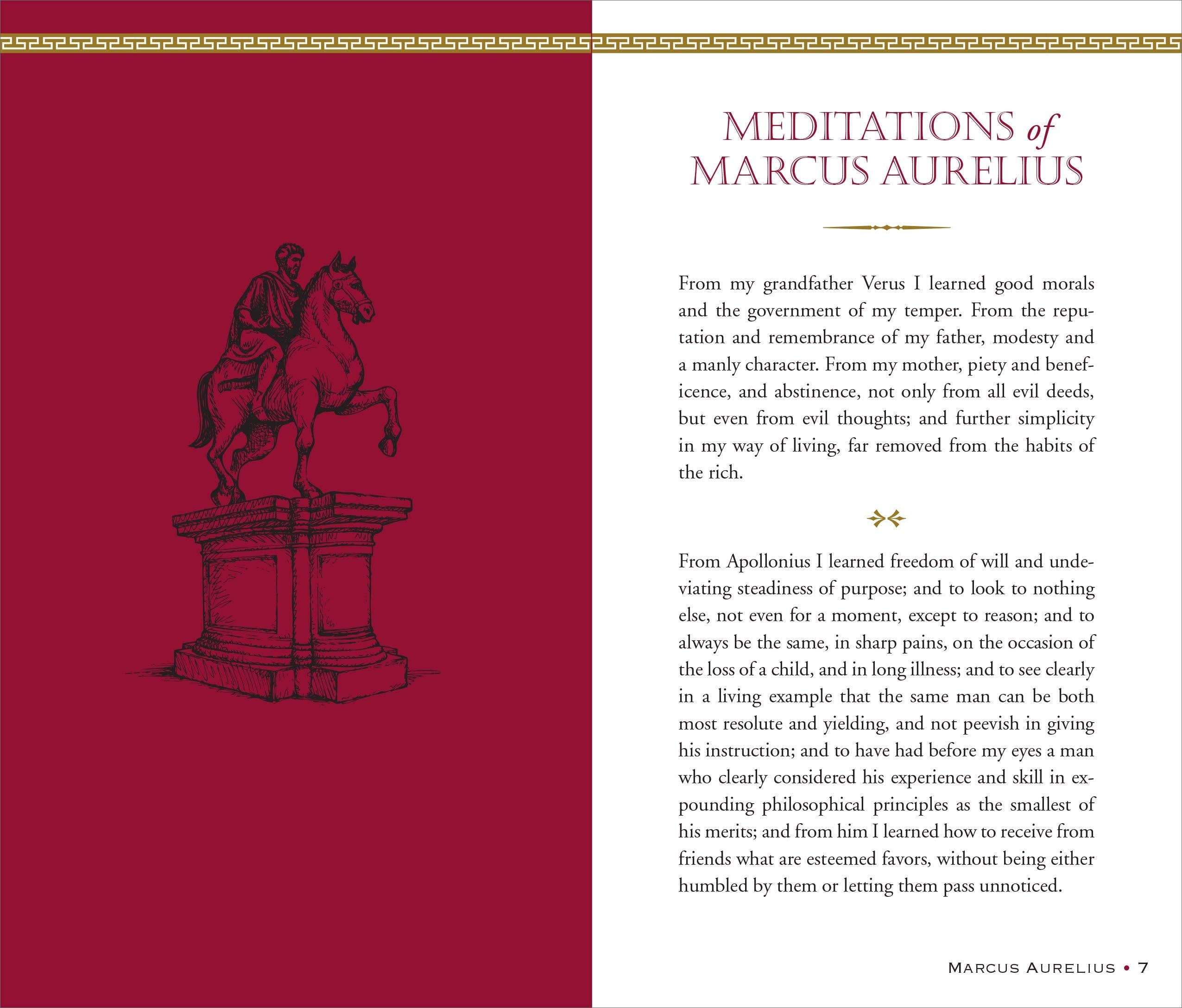 Peter Pauper Press - Wholesale Philosophy Book - Meditations of Marcus Aurelius4