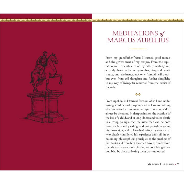 Peter Pauper Press - Wholesale Philosophy Book - Meditations of Marcus Aurelius4