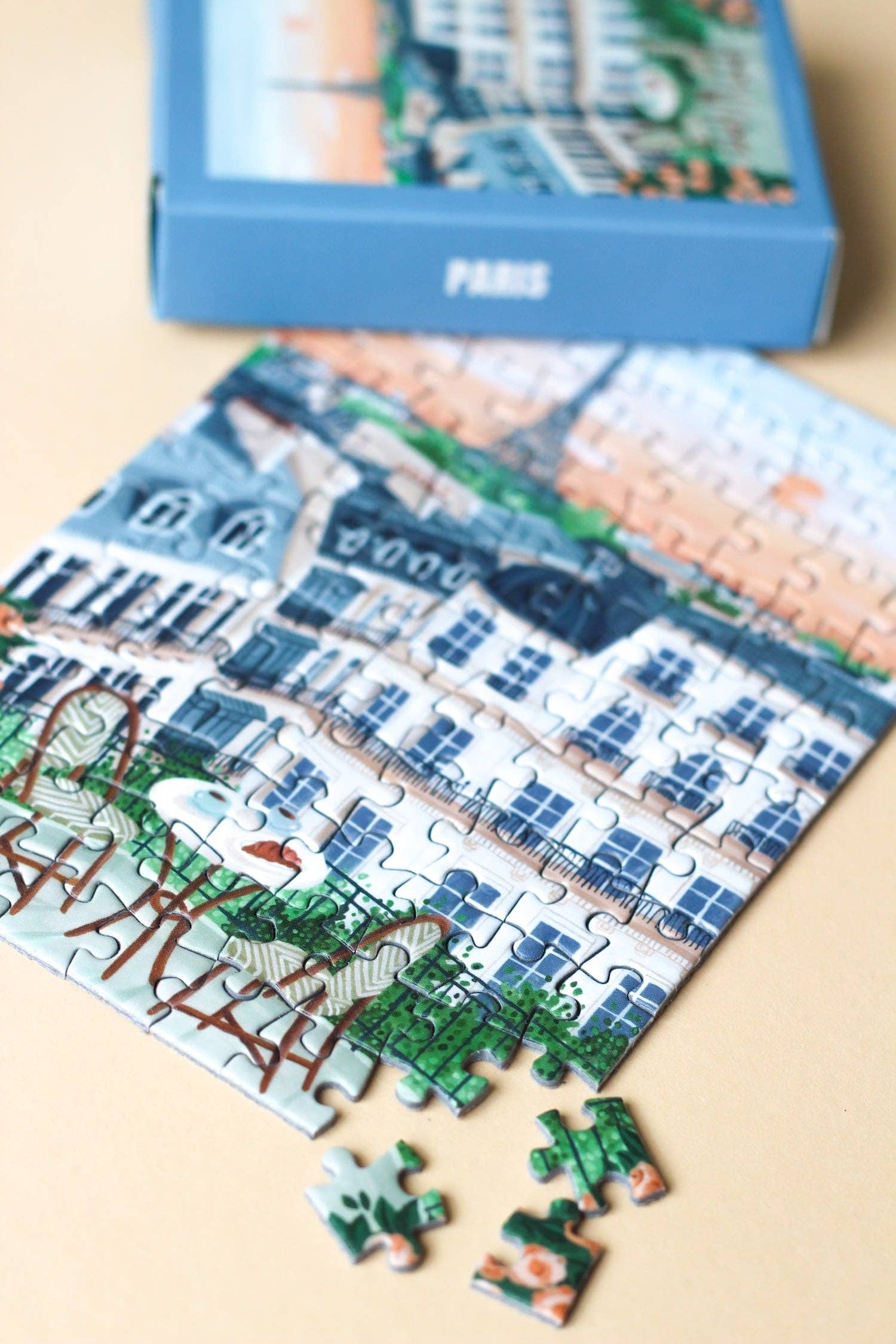 Piecely Puzzles - Wholesale Puzzle - Adult - Mini Puzzle Paris, 99 pieces1