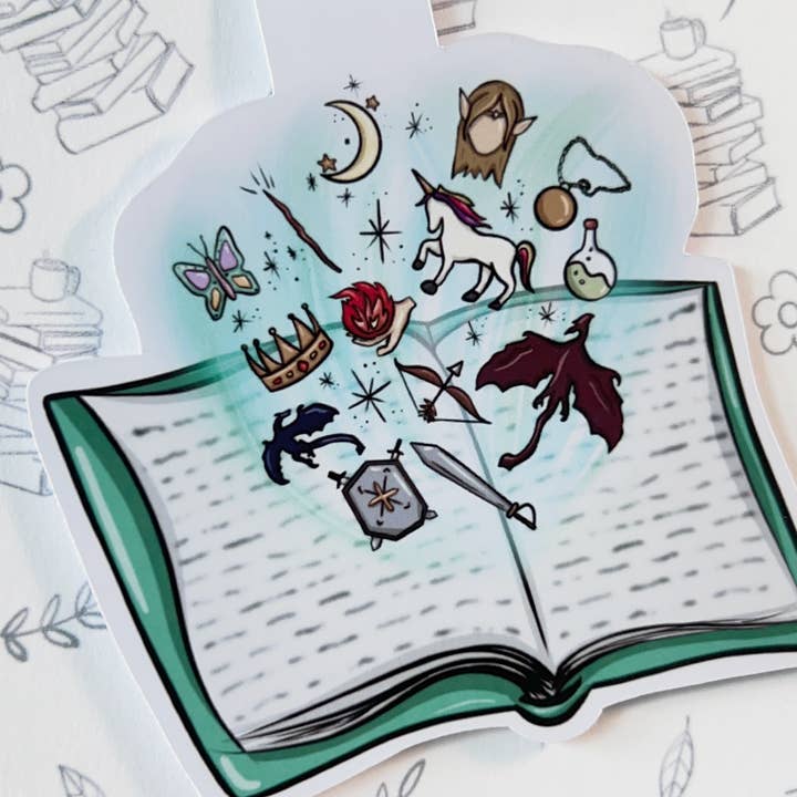 The Fantasy Magnetic Bookmark for wholesale by Paperback Post