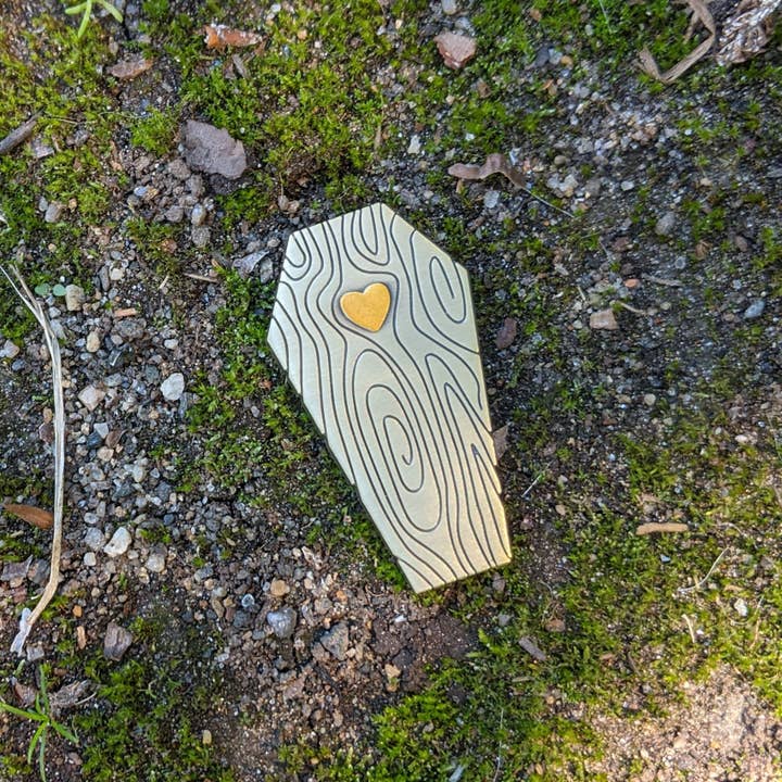 Brandy Bingham - Wholesale Lapel Pin/Button - Coffin Pin3