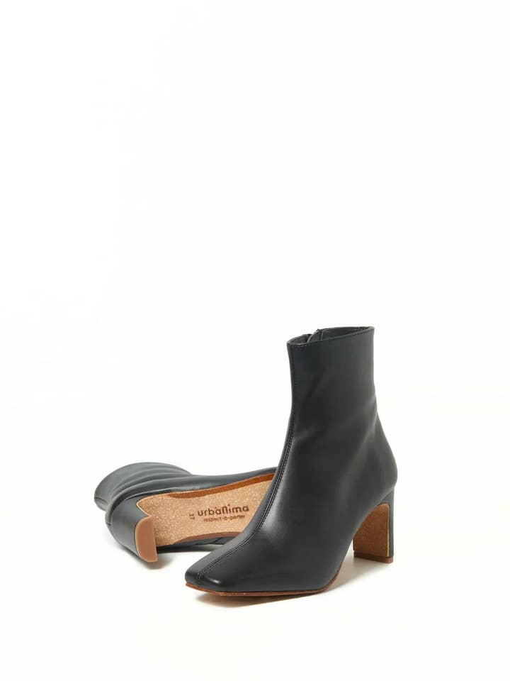 Svart Veganska ankelboots Fontana i svart för wholesale på Faire5