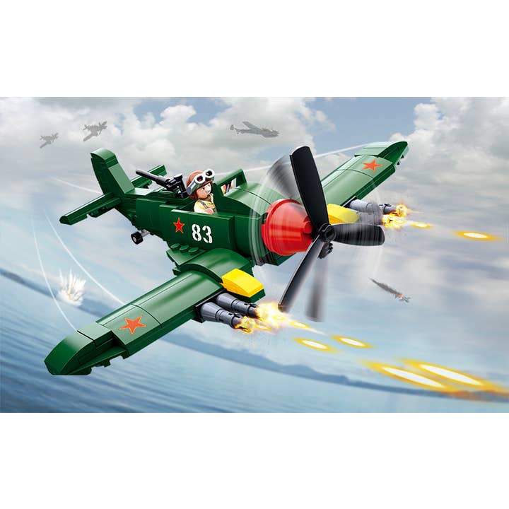 Sluban Europe BV - Wholesale Toy Plane - Kids - M38-B0683/Army WWII Allied Ground Attack4