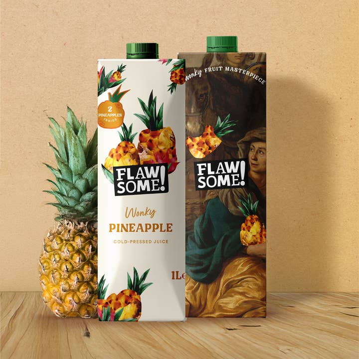 Flawsome Brands Limited – wholesale Fruit juice – NEW! 1L Pineapple cold-pressed juice