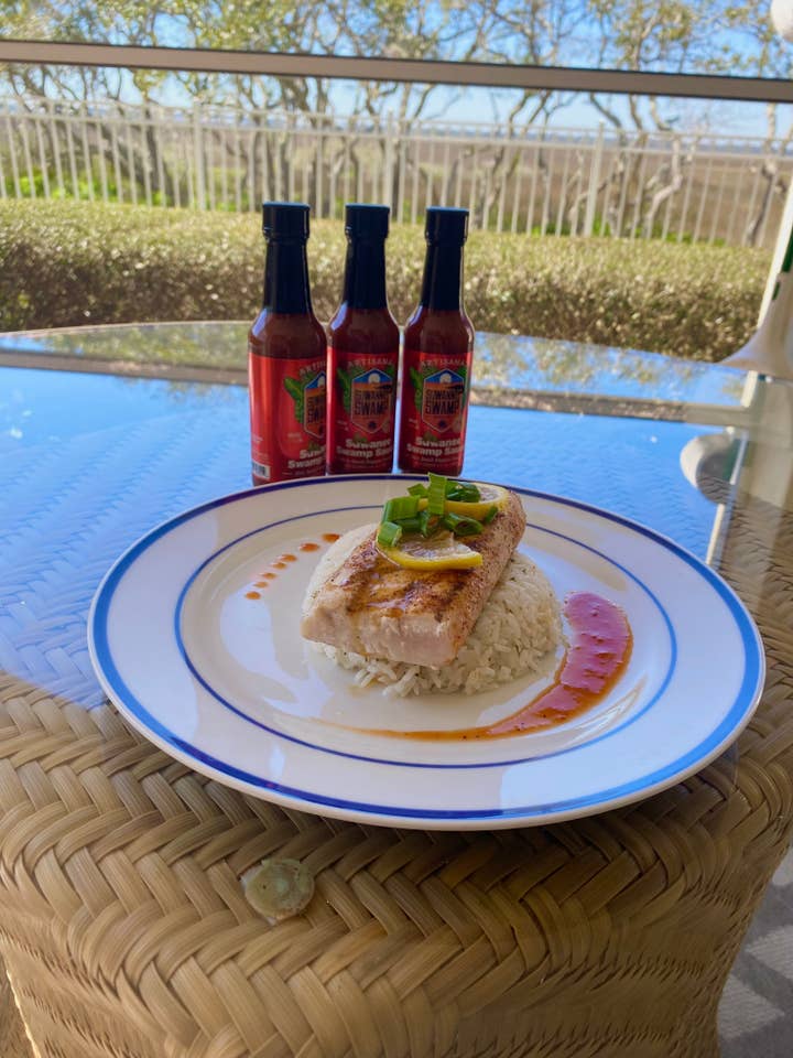 Sauce des marais de Suwanee™ pour la vente par Suwannee Sauce Co.