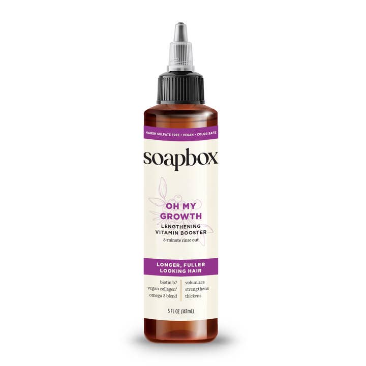 soapbox - Wholesale Scalp/Hair Treatment - Oh My Growth Lengthening Vitamin Booster Rinse-Out Treatment
