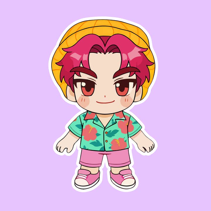 Shadows of Sunshine - Wholesale Sticker - Chibi Abby Kpop Demon Hunters inspired Sticker0