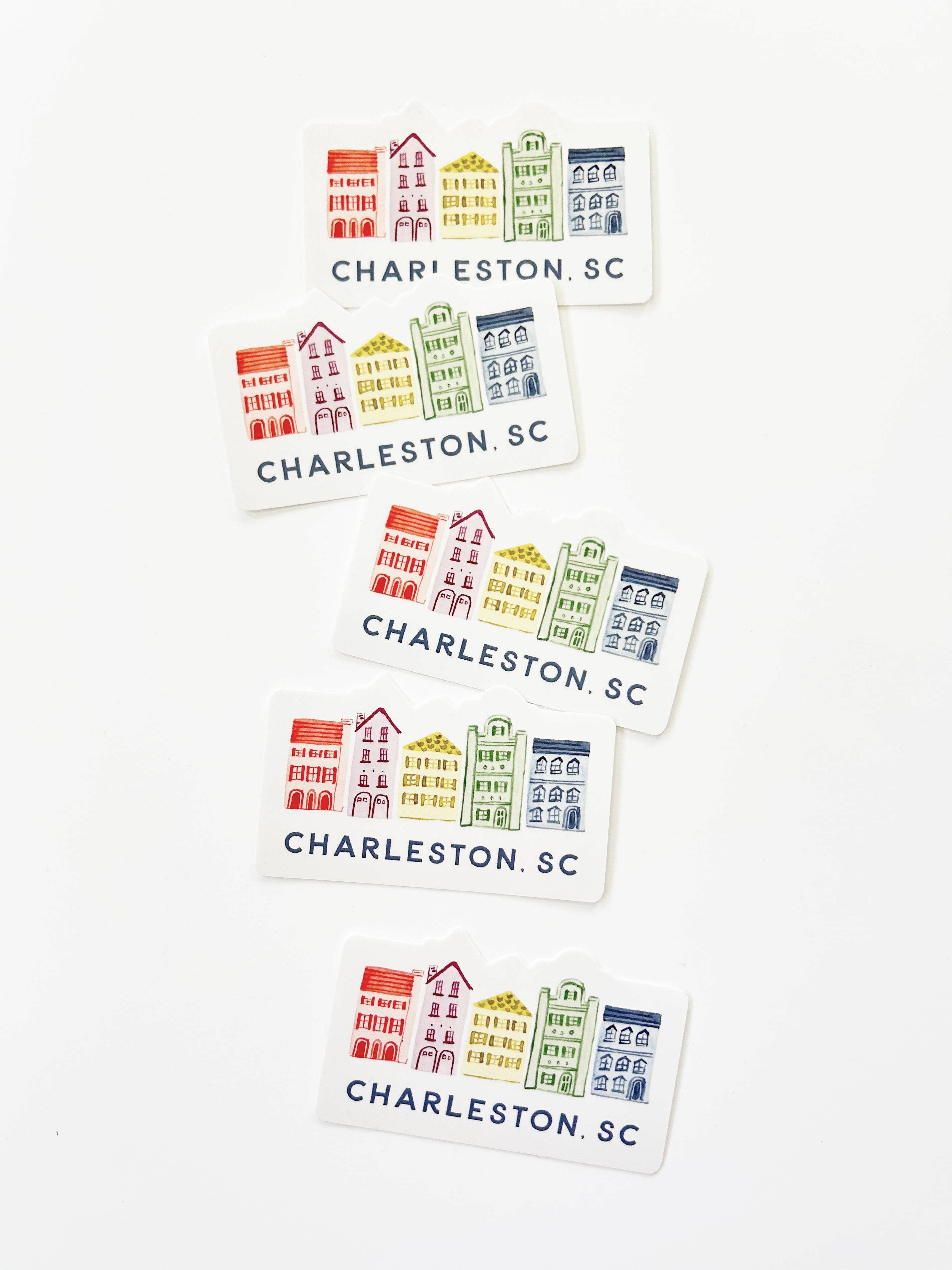 Texture Design Co - Wholesale Sticker - Watercolor Rainbow Row Sticker3