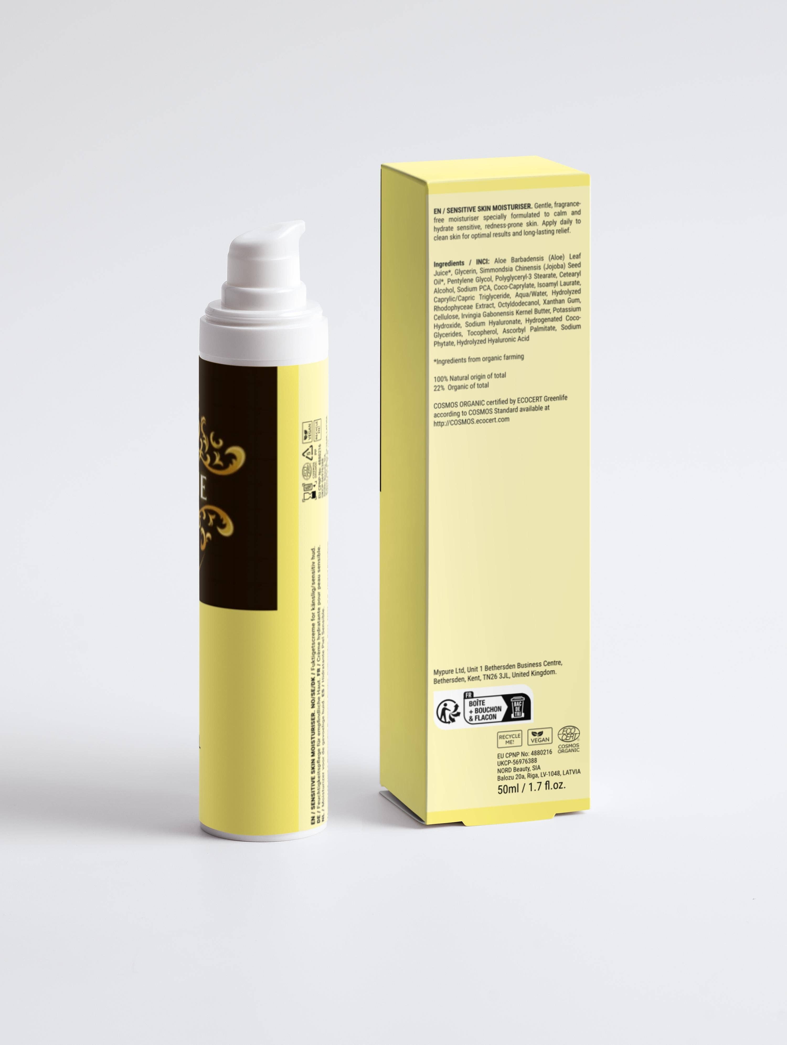 ELYSEARS - Wholesale Facial Moisturizer - Sensitive Skin Moisturiser, Fragrance Free1