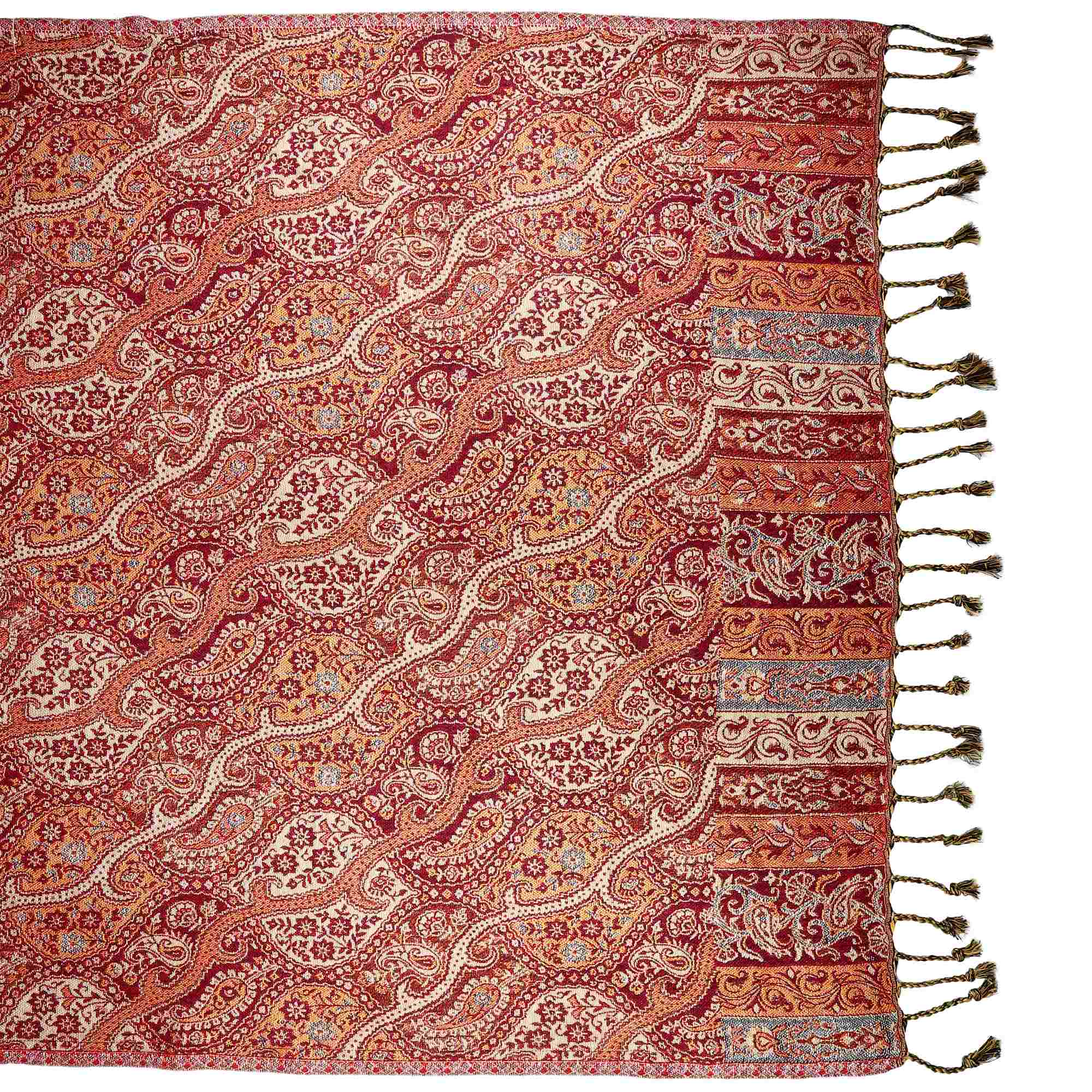 Tribal Trade GmbH - Wholesale Scarf - Unisex - Pashmina Style Floral Waves Scarf 210x70cm 02 Ethnic Scarf2