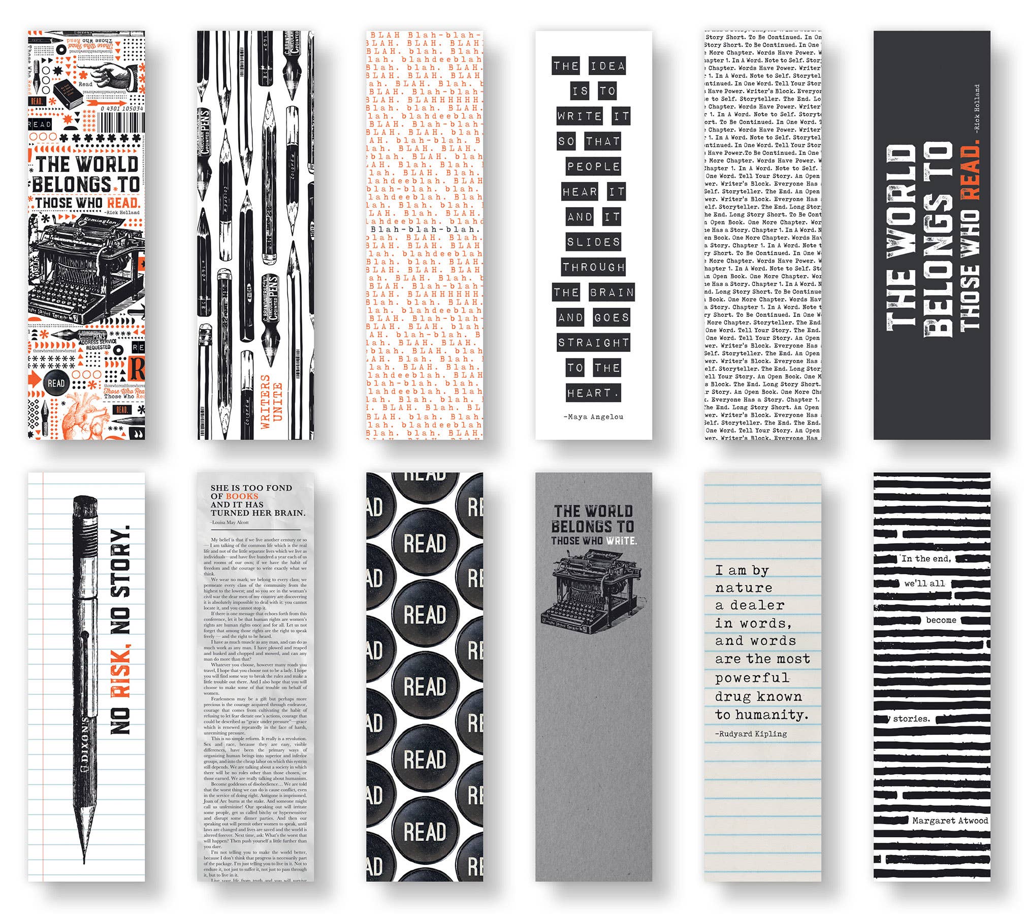 Gibbs Smith - Vente Marque-page - Boîte à signets pour écrivain1