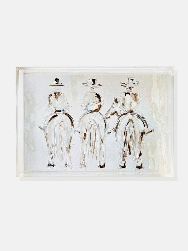 Three Amigos Small Tray for wholesale by Tart By Taylor