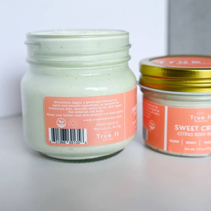 True It Naturals - Wholesale Body Balm/Butter - Whipped Body Butter - Citrus Cream | Hand & Body Lotion 6