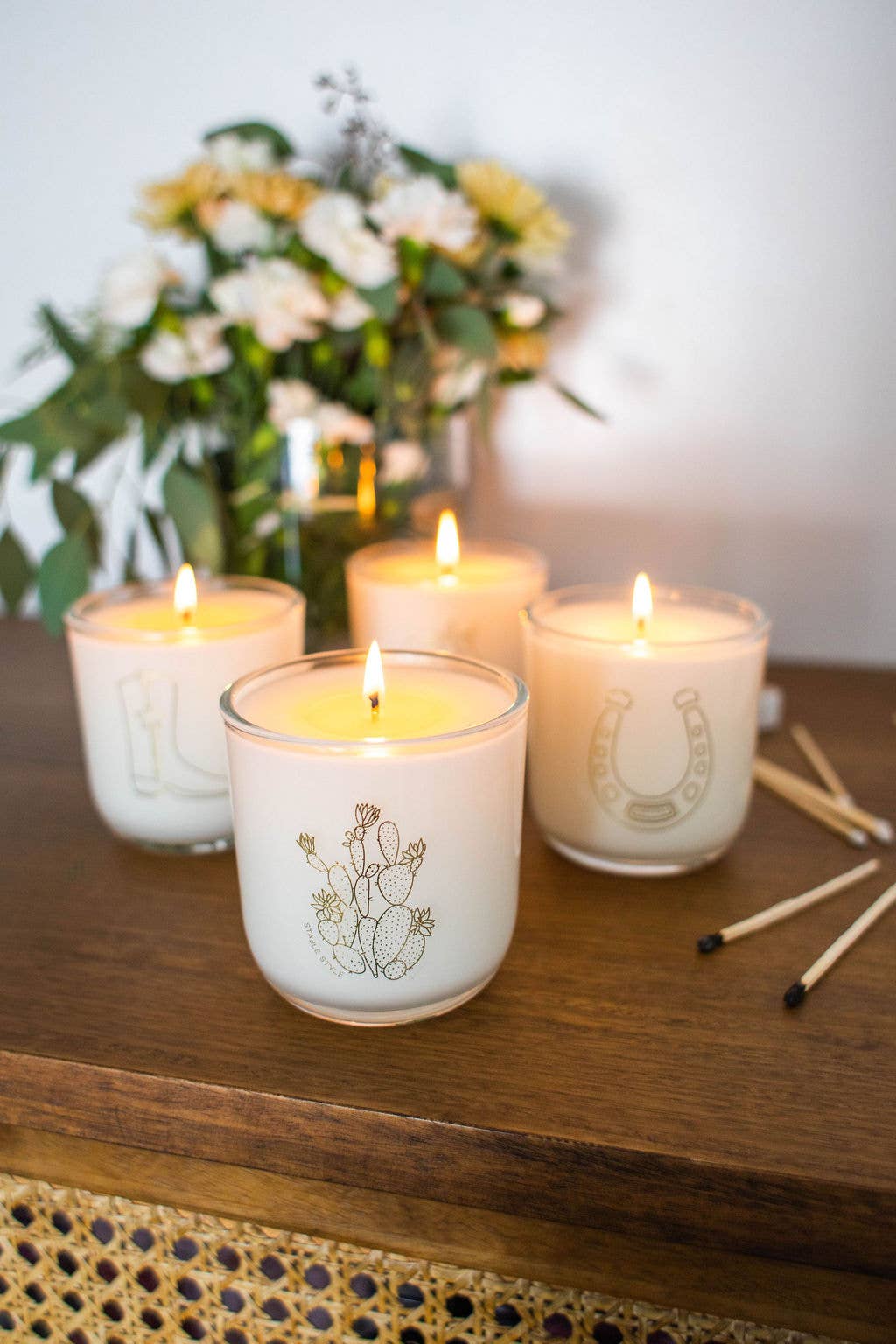 Stable Style - Wholesale Jar/Filled Candle - Cactus Soy Wax Candle - Bloom1