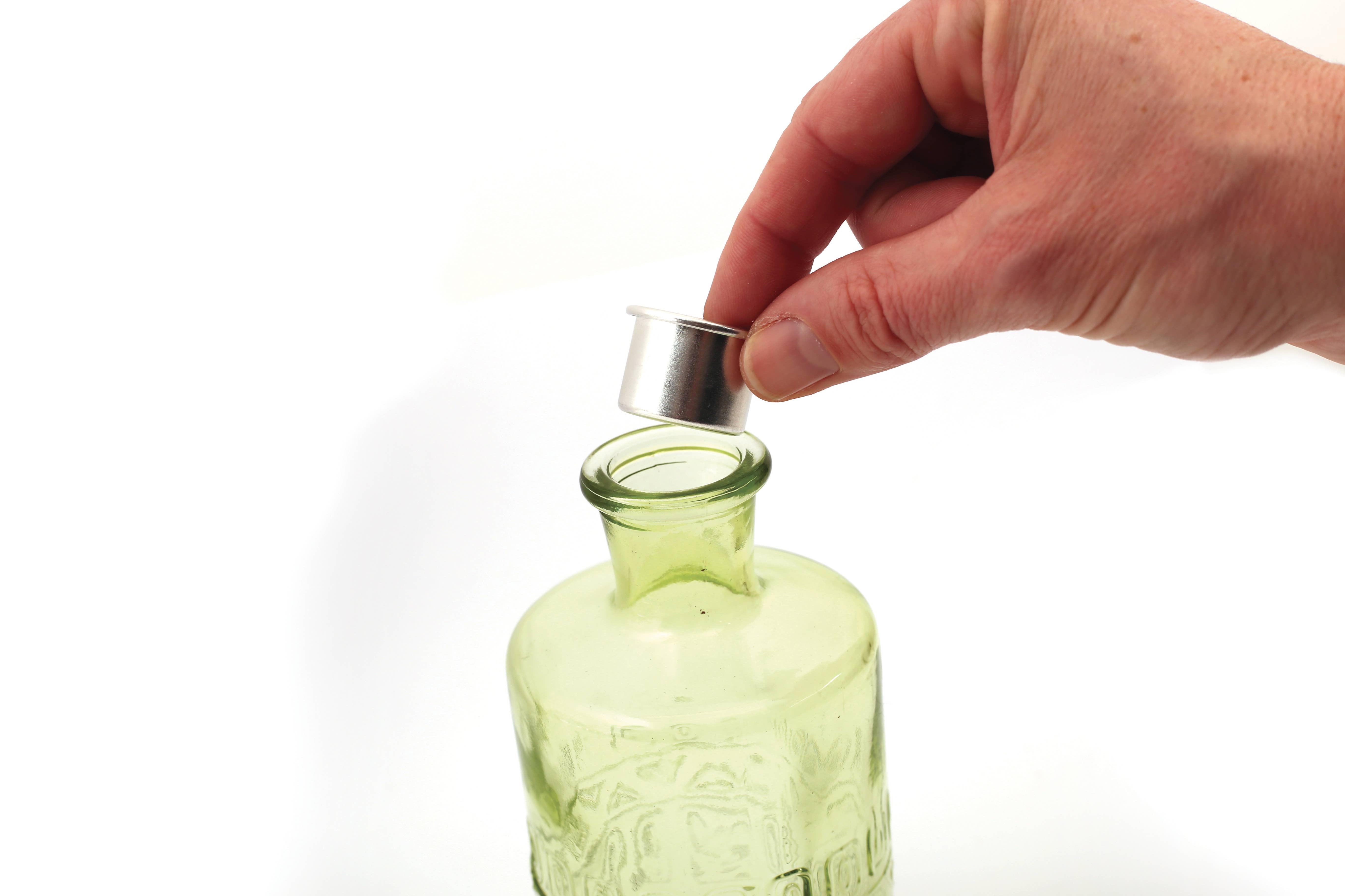 Graine Créative – Engroshandel Gavelys – 10 ALUMINIUMSSTØTTER TIL Ø22mm STEARINLYS7