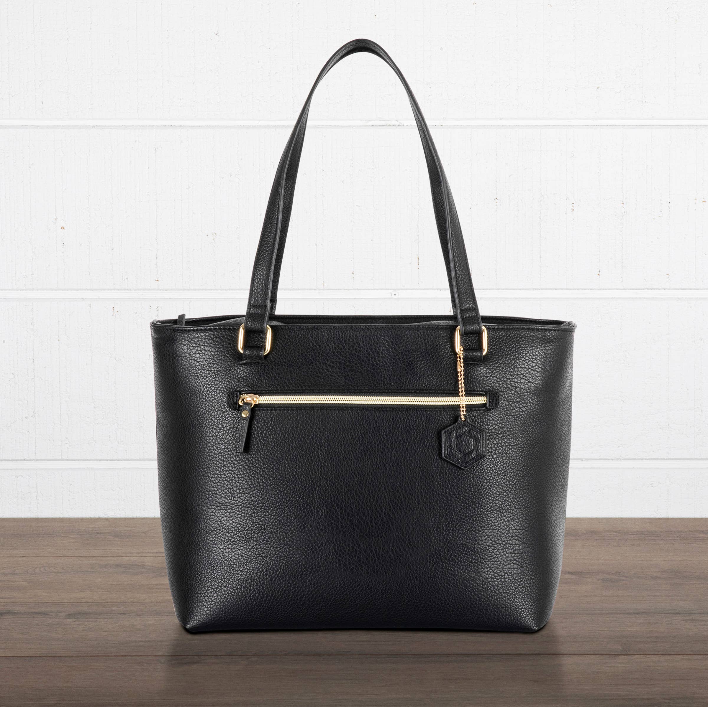 Black Uptown Cooler Tote Bag, (Black) for wholesale on Faire6