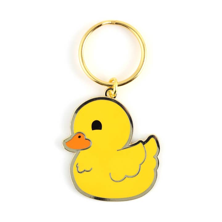 Rubber Ducky Keychain for wholesale by LuxCups Creative