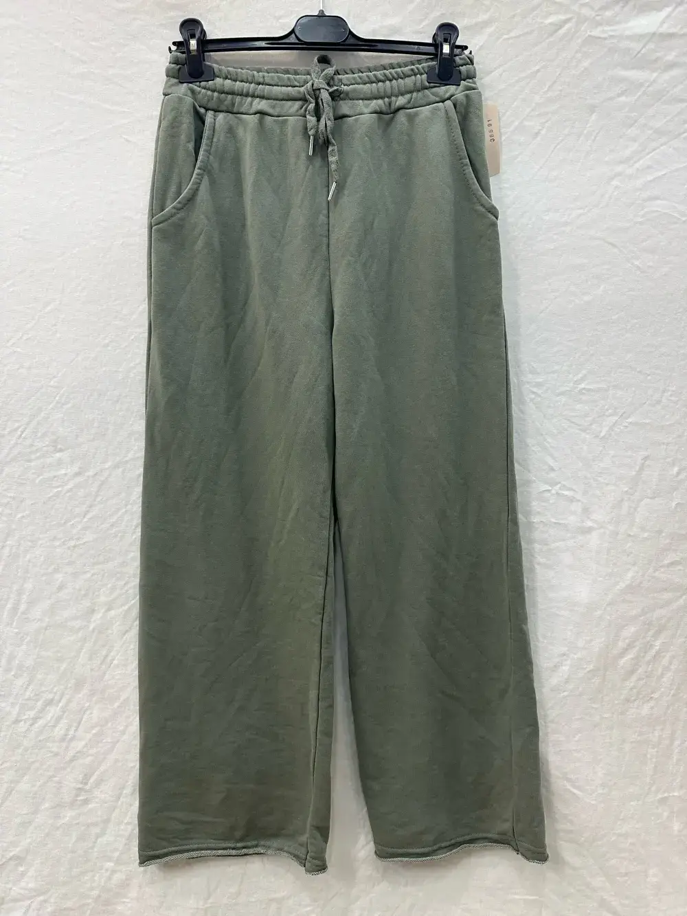 Mimi & Gogo - Wholesale Pants - Women's - Wide cotton thick joggers @36591_JLEpais3