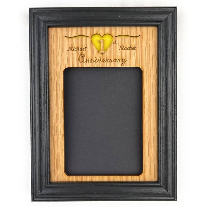 Billedramme til 1-års jubilæum for engroshandel hos Legacy Images