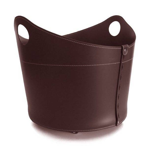 CADIN MINI Leather log holder for wholesale by LIMAC Design