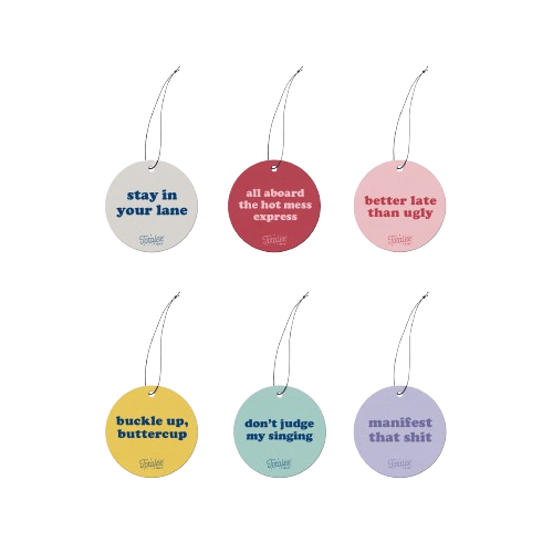 Multicolor Smiley Sass Like Air Fresheners S/30 for wholesale on Faire0