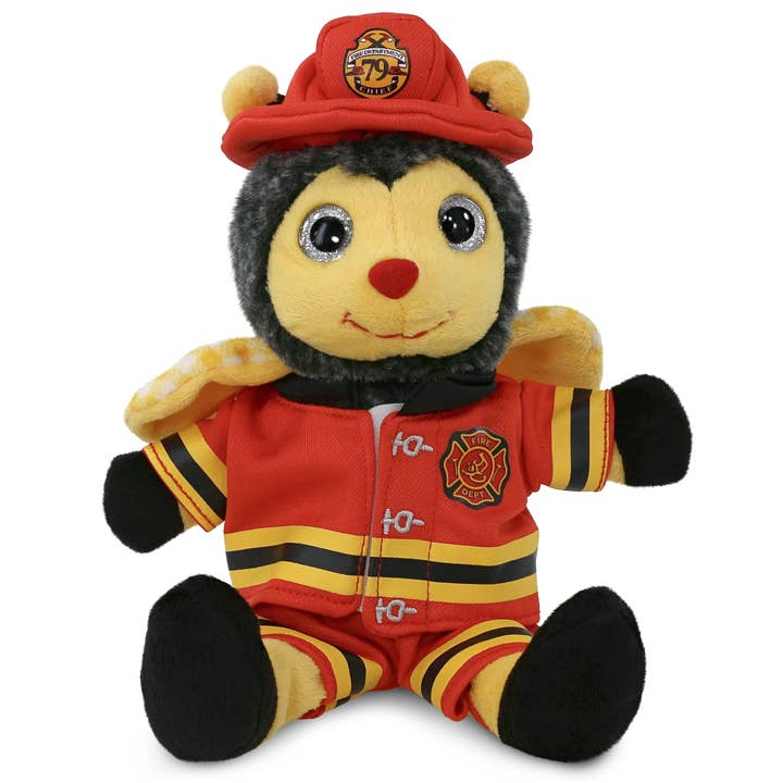 Cota Global - Venta al por mayor Peluche - Niños y bebés - Bombero de Peluche - Peluche Súper Suave - Abeja Sentada