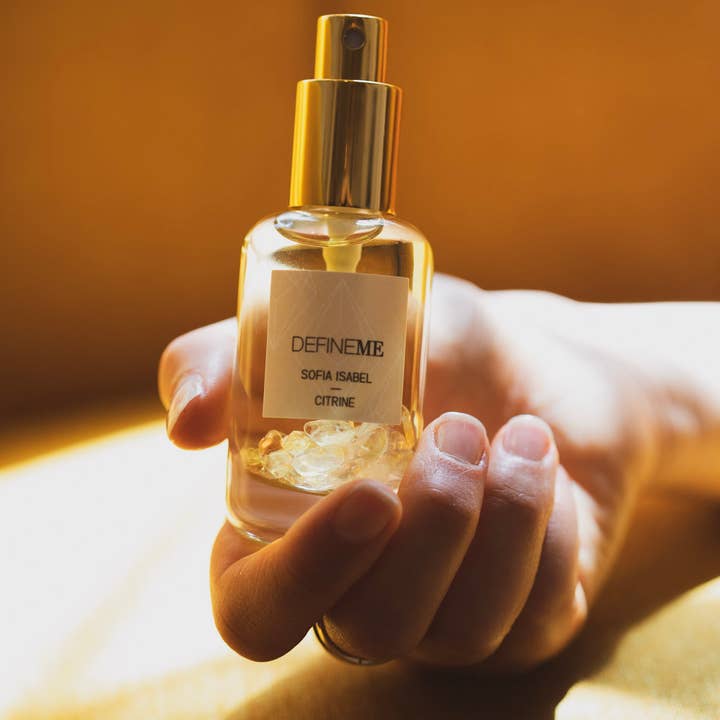 DefineMe - Wholesale Perfume/Eau de Toilette - Sofia Isabel - Citrine Crystal Perfume Mist for Spring