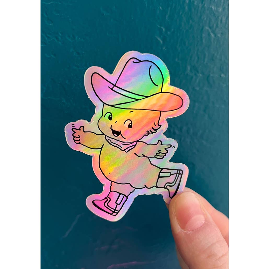 kaeraz – Engroshandel Klistermærke – Cowpoke Kewtie Hologram klistermærke