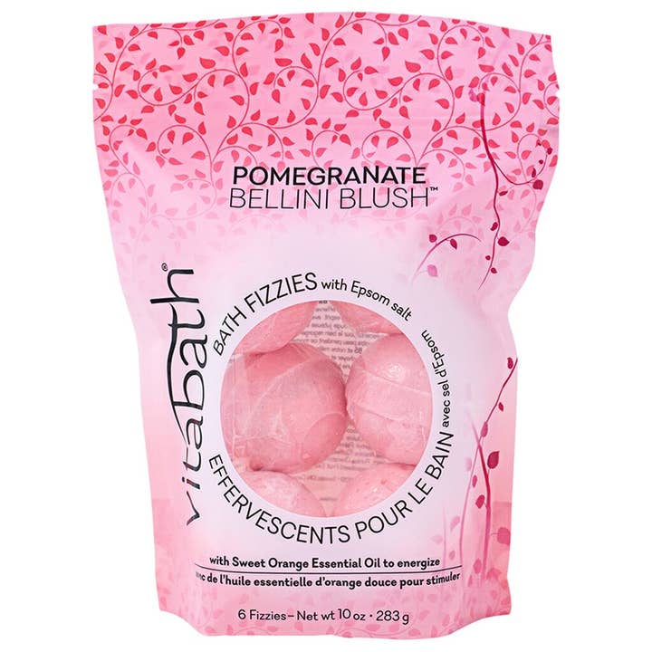 Vitabath - Wholesale Bath Bomb/Fizz - Pomegranate Bellini Blushâ„¢ Bath Fizzies 11.3 oz