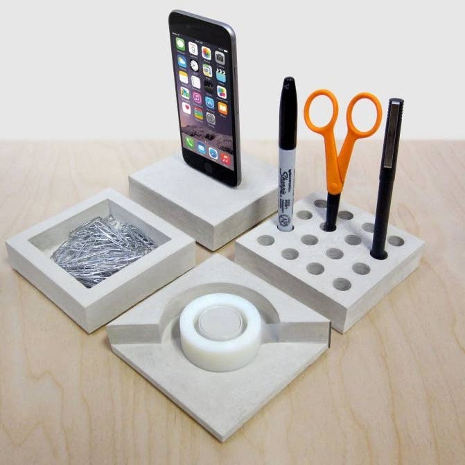 Slabs modular, low-lying desk accessories for wholesale by ILoveHandles - UK