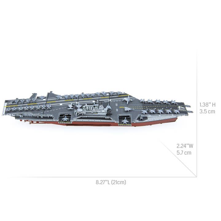 Metal Earth - Wholesale Decorative Tabletop Object - USS Midway Premium Series Metal Earth 3D Model kit2