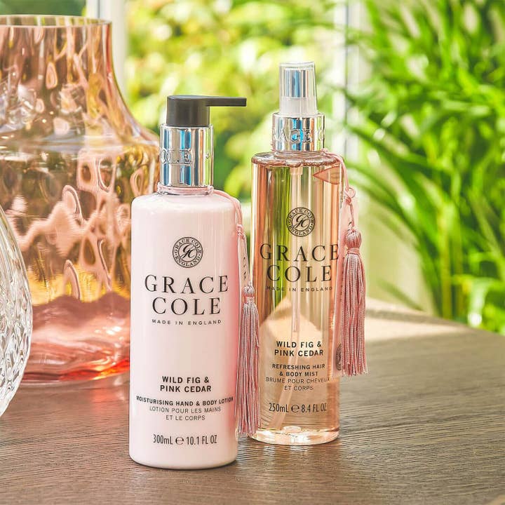 Grace Cole - Wholesale Face & Body Mist/Water - Wild Fig & Pink Cedar Hair & Body Mist 250ml1