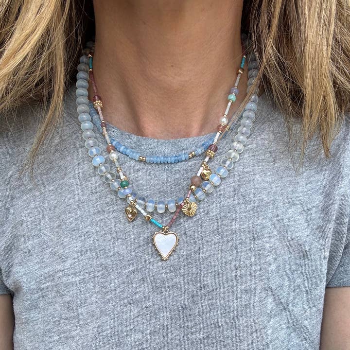 Fountain Wishes-pakke (alle tre halskæder inkluderet) for engroshandel hos Erin McDermott Jewelry