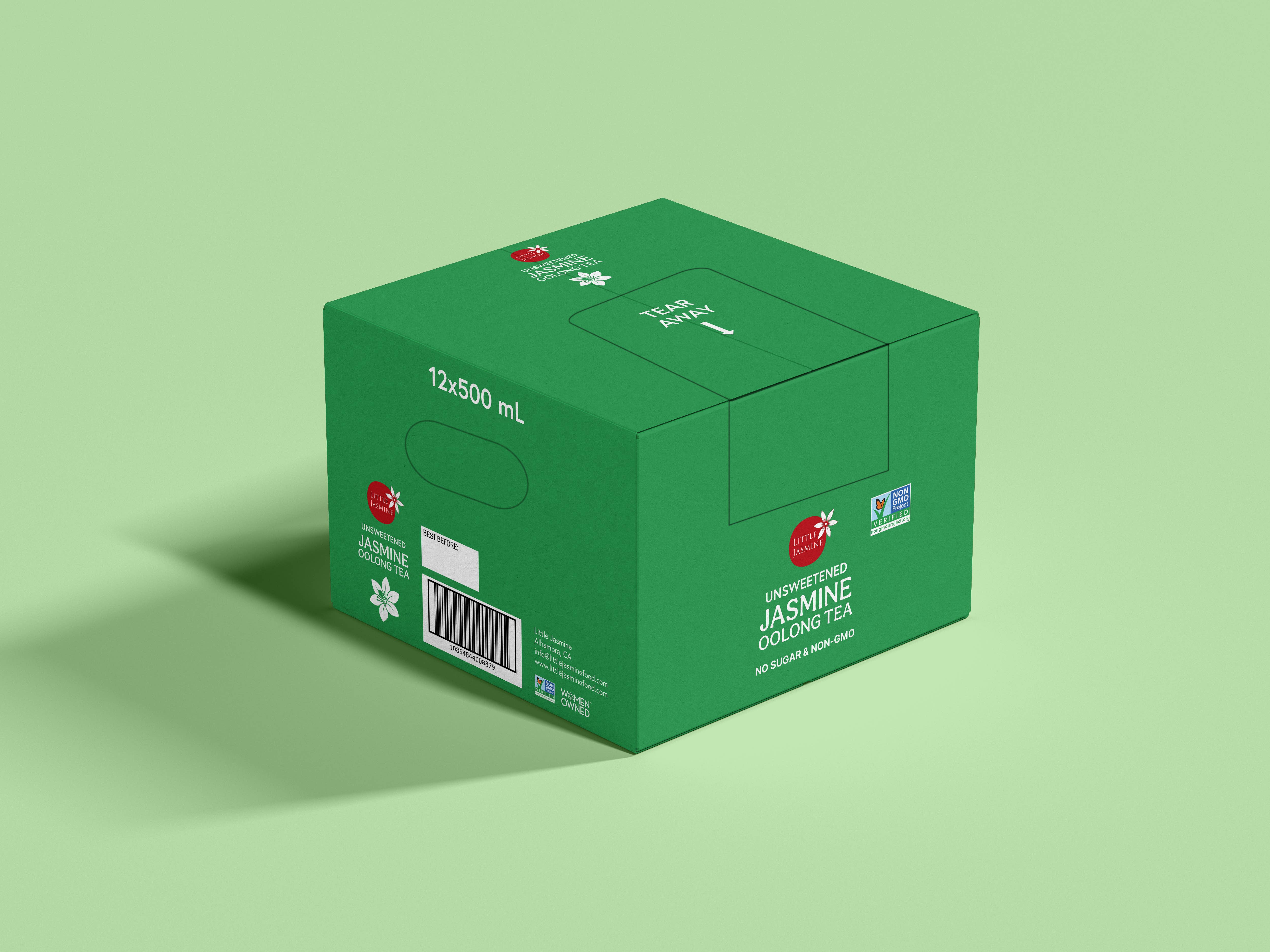 Arroyo Kitchen by Little Jasmine - Wholesale Health/Detox Tea - Non-GMO Unsweetened Jasmine Oolong Tea - 16.9 fl oz Each4