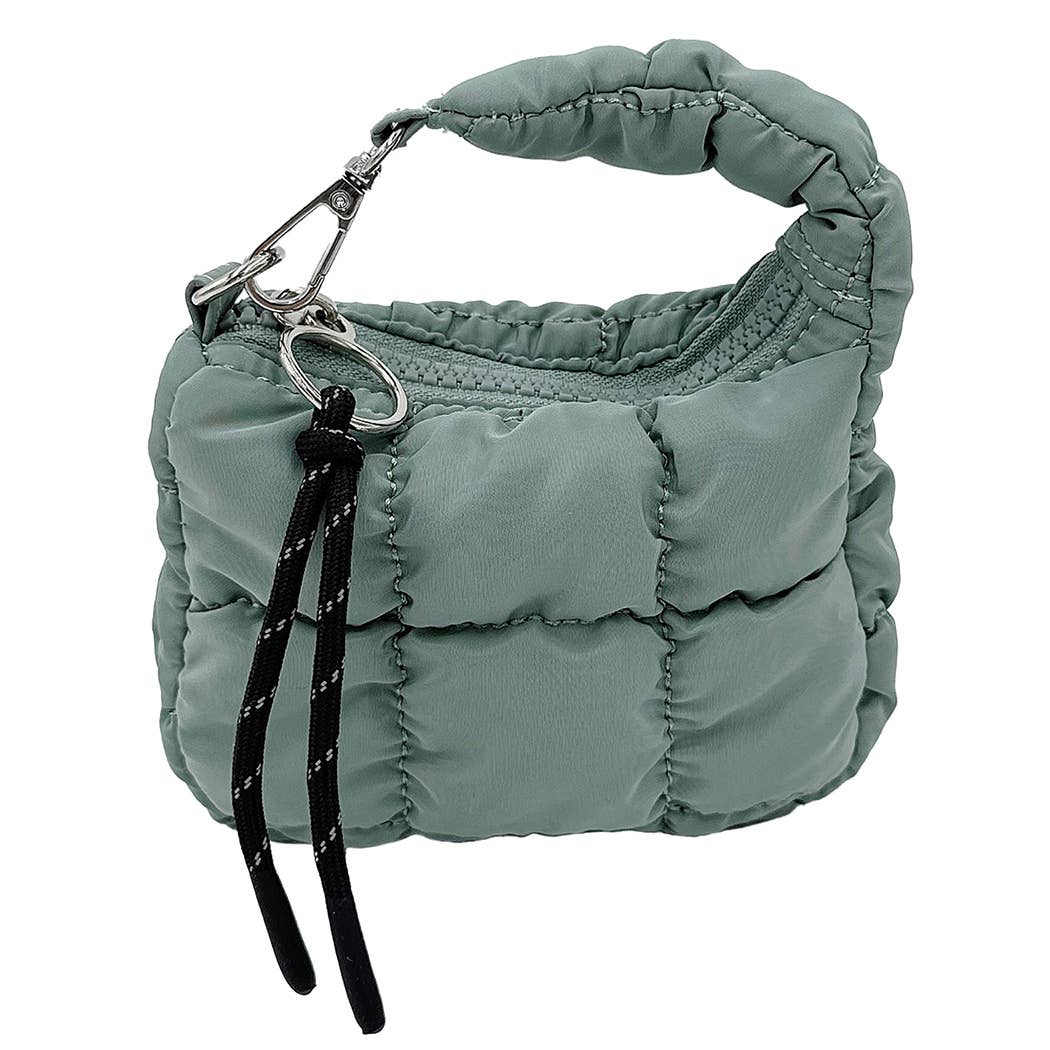 Fashion City – Porta-chaves - Mulher por atacado – Porta-chaves com Bolsa Acolchoada Miniatura18