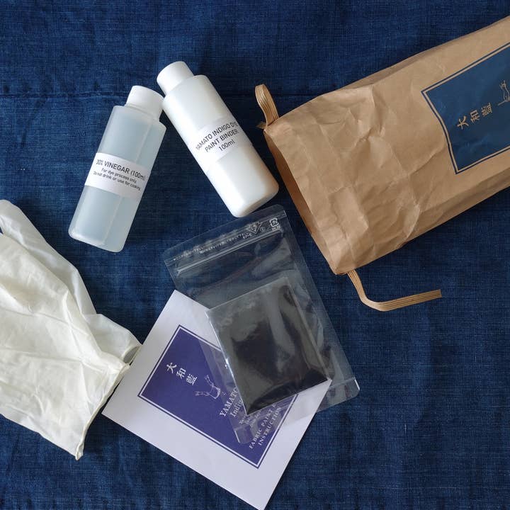 Curious Corners - Wholesale DIY Craft Kit - Yamato Indigo Paint Kit1