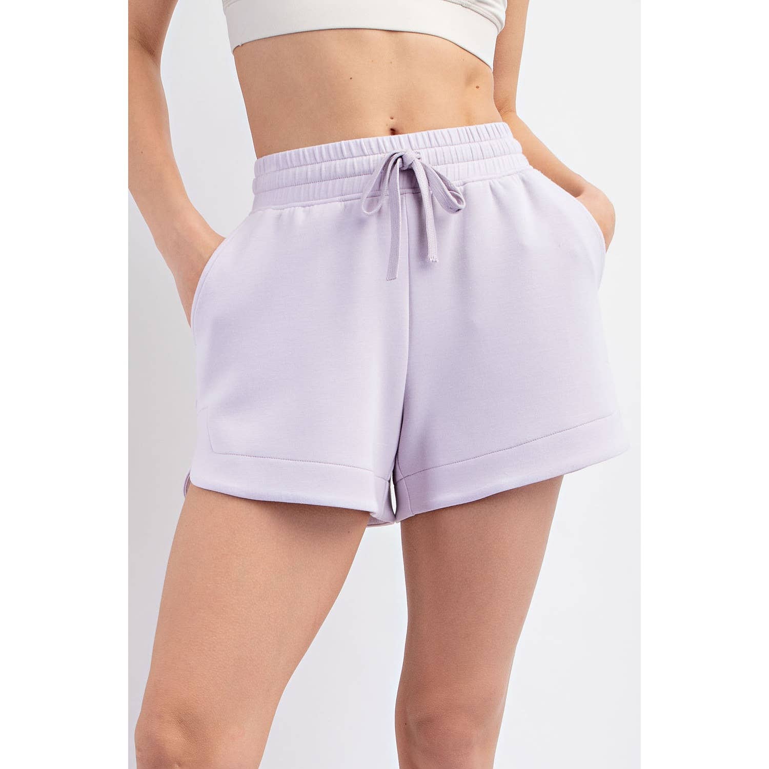Rae Mode - Wholesale Athletic Shorts - Women's - MODAL SCUBA SHORT PANTS22