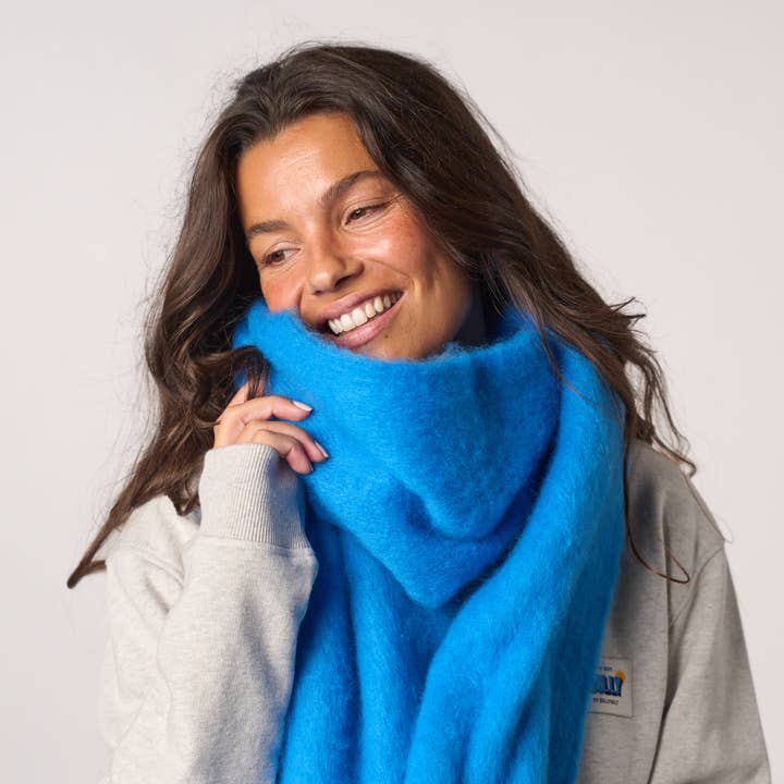 BILLYBELT - Wholesale Scarf - Women's - Scarf - Blue2