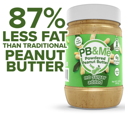 PB&Me - Wholesale Nut Butter - Powdered Peanut Butter, No Sugar Added3