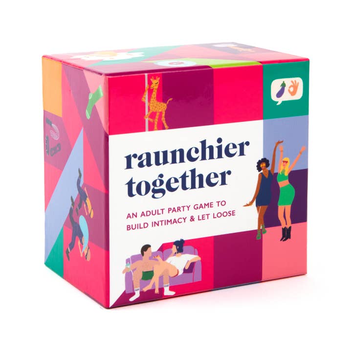 Healthy Convo Co - Wholesale Card Game - Raunchier Together: An Adult Party Game & Conversation Cards